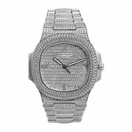 Patek Philippe Nautilus 5719 Replica – Iced Out Watch