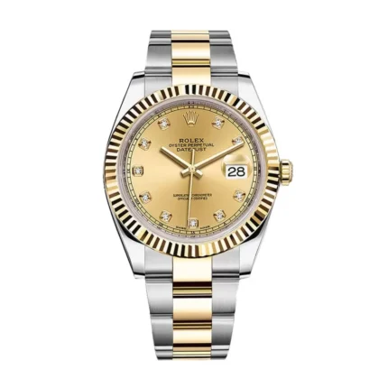 Replica Rolex Champagne Dial Watch – Classic Gold Men’s Style