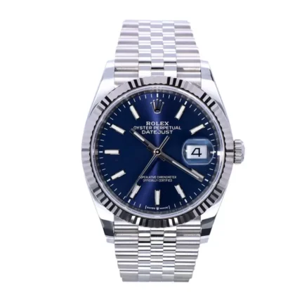 Replica Rolex Datejust 126234 – Silver Fluted Men’s Watch