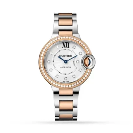 Cartier Ballon Bleu Replica Women’s Steel & Rose Gold Watch