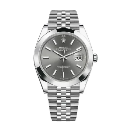 Replica Rolex Datejust 126300 – Silver Dial Oyster Men’s Watch